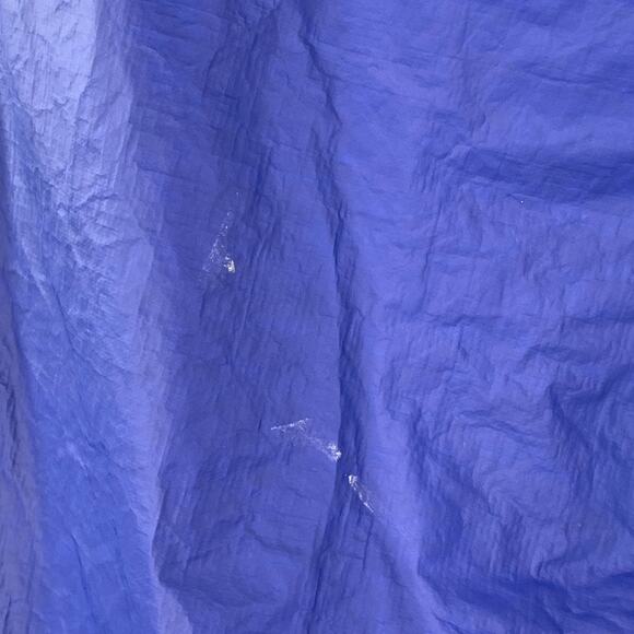 WALTER VAN BEIRENDONCK 32 Blue Polyurethane Blend Oversized Cargo Casual Pants - Picture 4 of 7